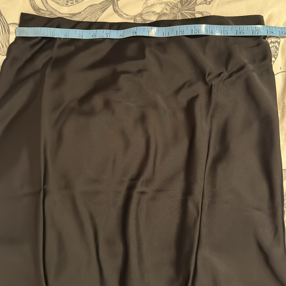 J. Crew Black Maxi Skirt with Side Slit - Picture 3 of 10